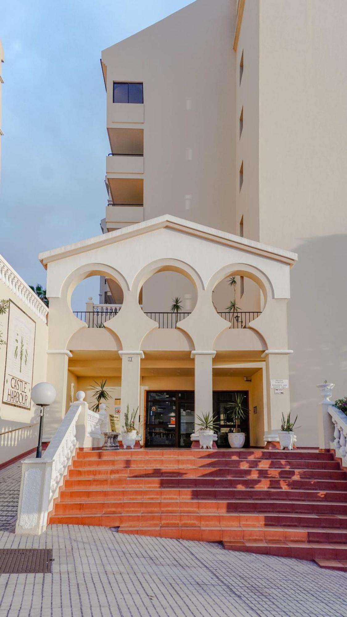 Los Cristianos Estudio Vista Mar Esterno foto