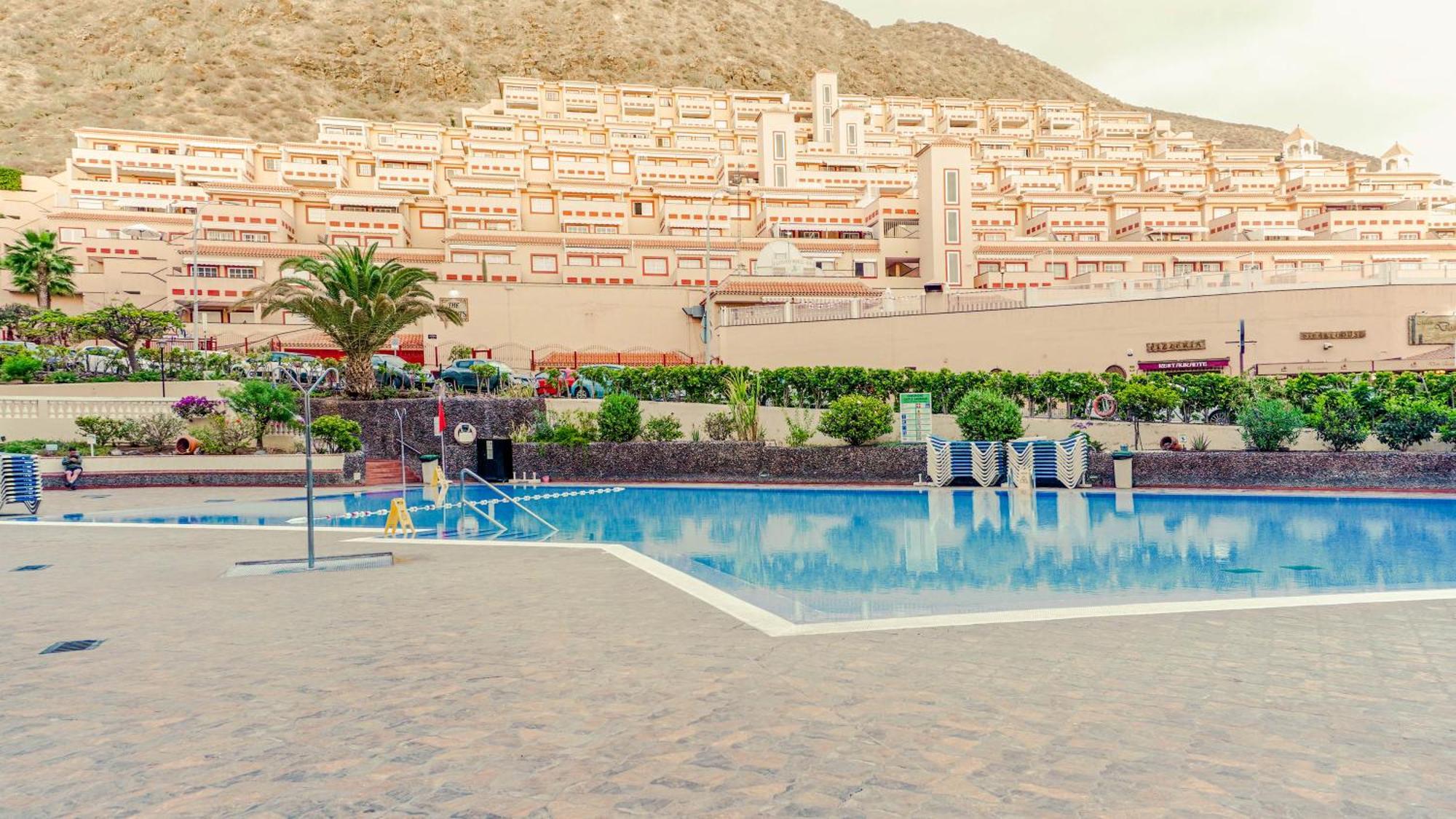 Los Cristianos Estudio Vista Mar Esterno foto