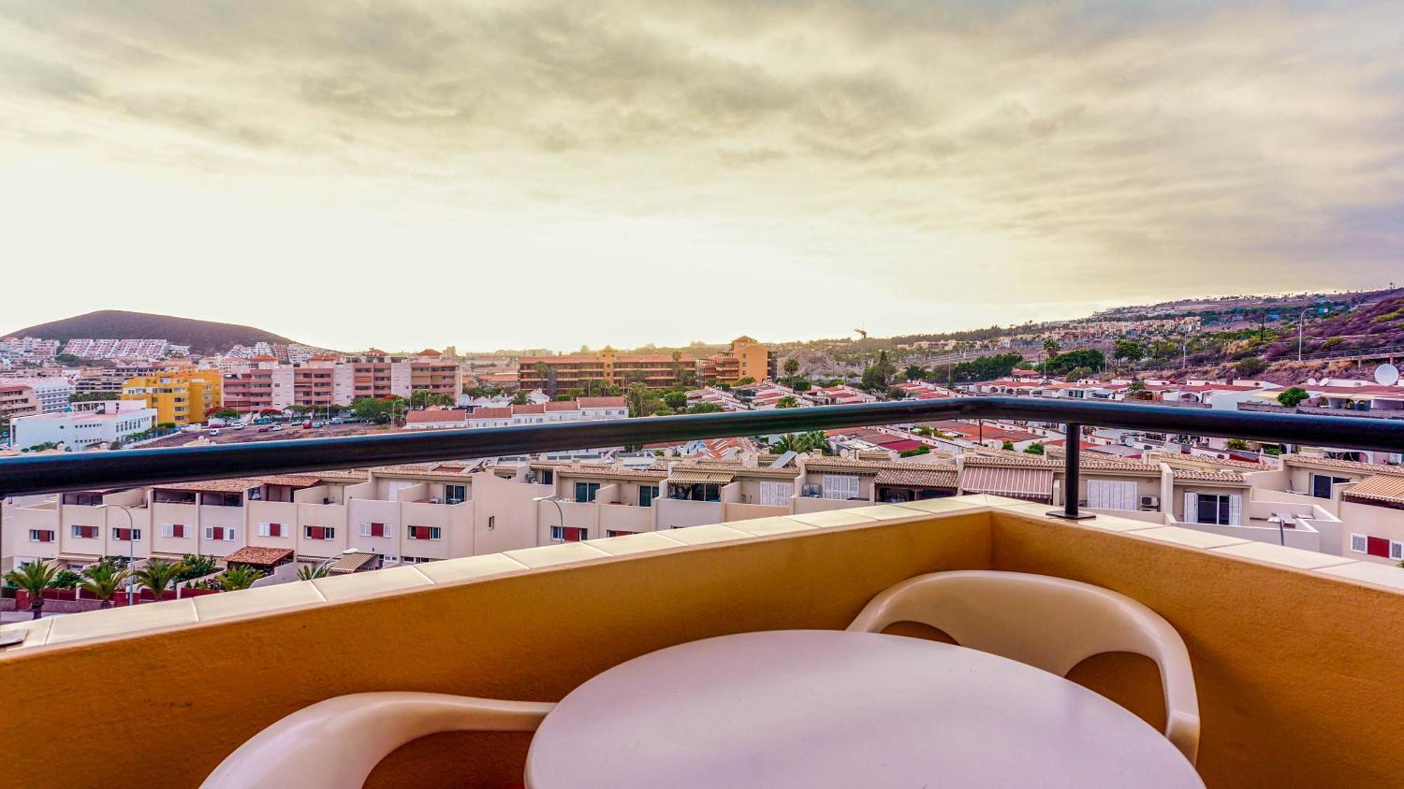 Los Cristianos Estudio Vista Mar Esterno foto